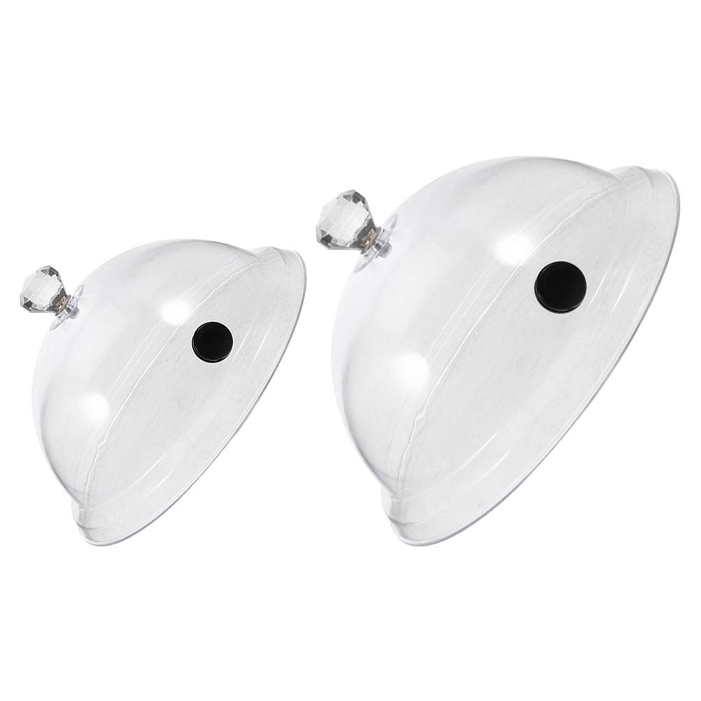 Plastic Dome Clear - 2 pièces : Couvercle de protection